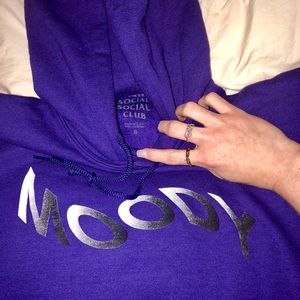 anti social social club tops moody sweatshirt poshmark anti social social club moody sweatshirt nwt